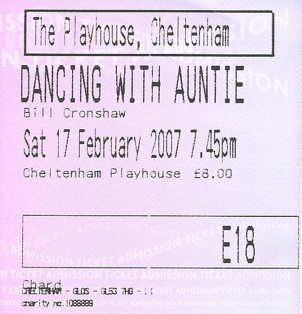Dancing With Auntie Ticket